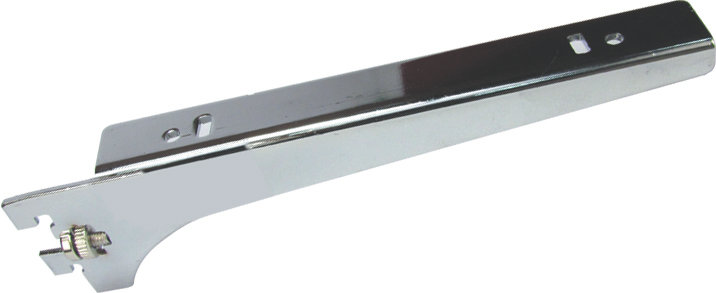 Display Fittings Single Slim Channel Bracket For Wood Hardware Item Premium Hardware for Door Cabinet Window Furniture and Interior Use